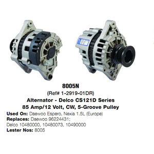 Alternator 10480000