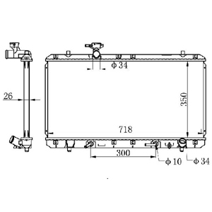 Radiator 17700-54G20