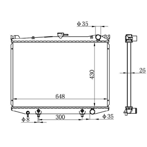 Radiator 21450-01G11