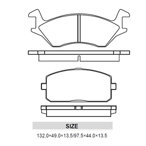 Brake Pad 0446510011